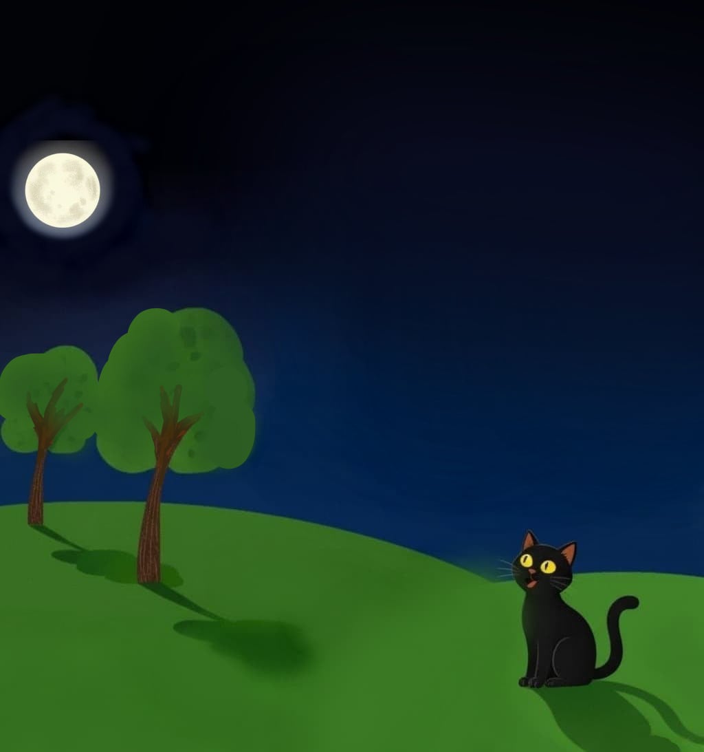 Cena noturna - fundo